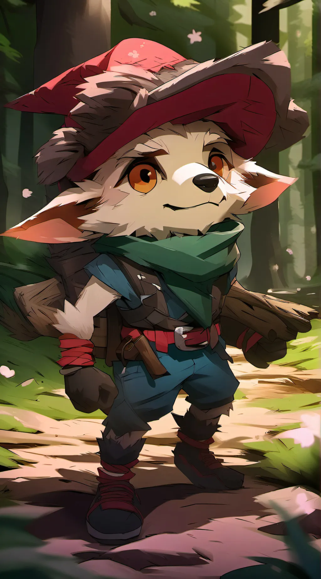 ai character: Milmo background