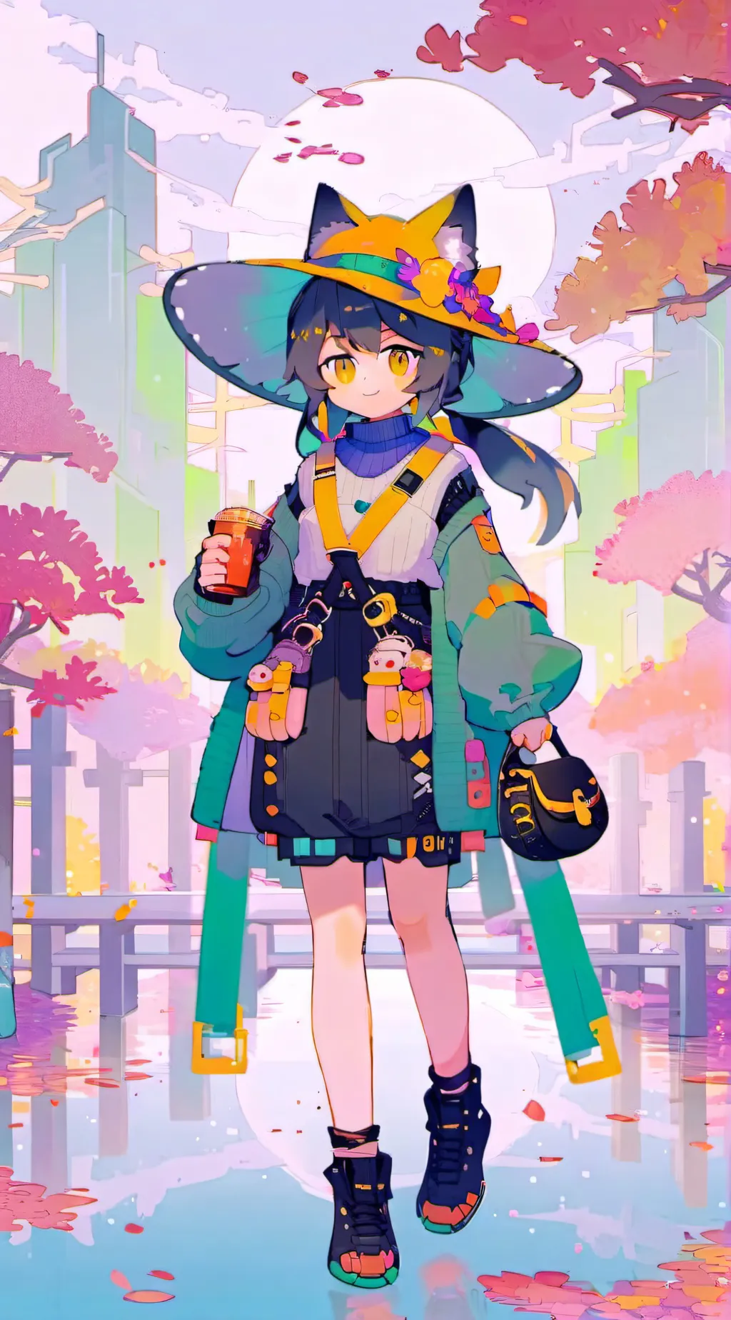 ai character: your girlfriend background