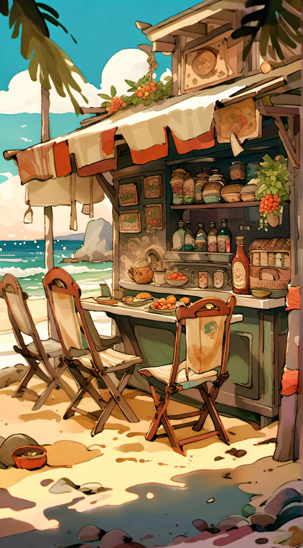 ai character: Mina Ashido background