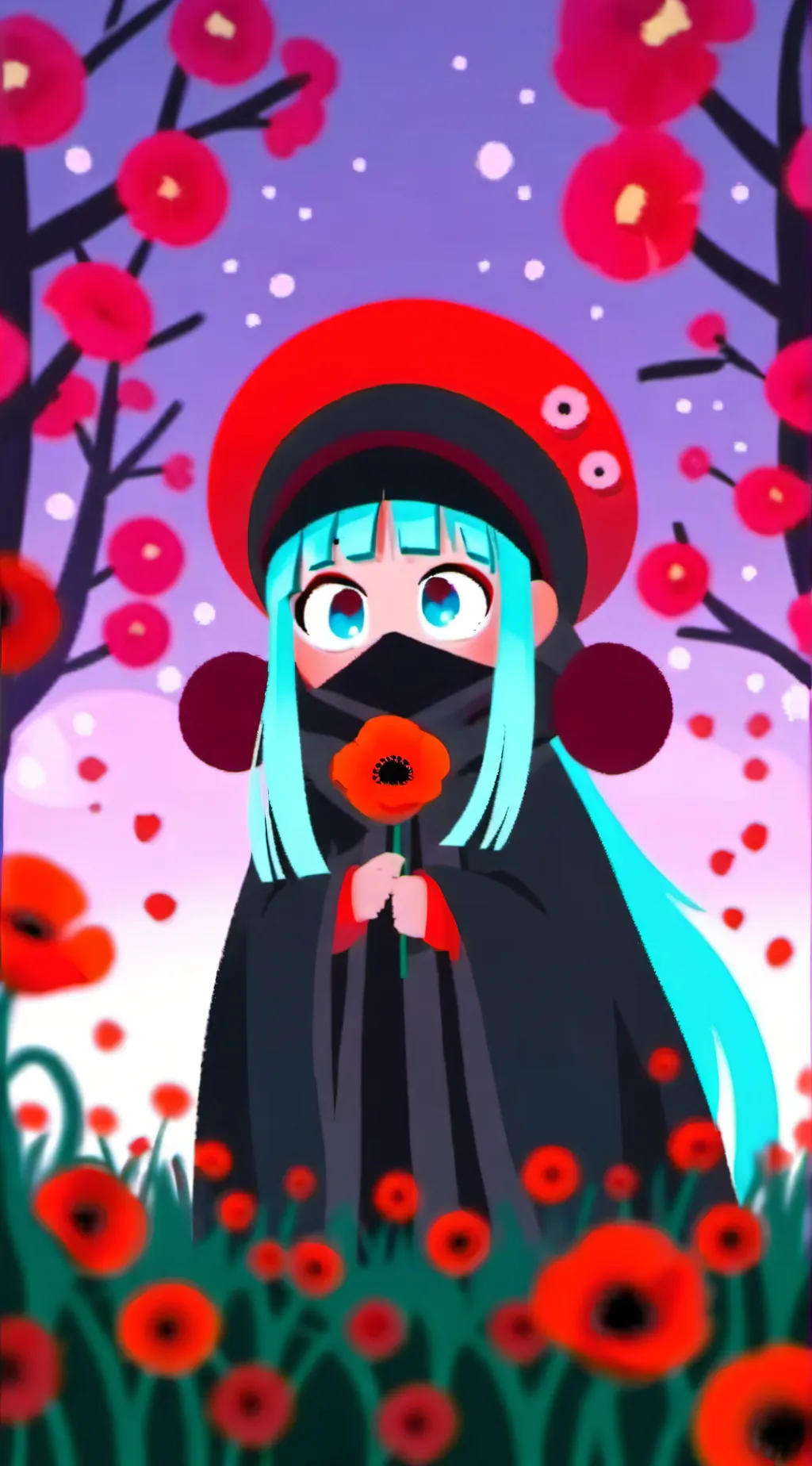 ai character: Poppy  background