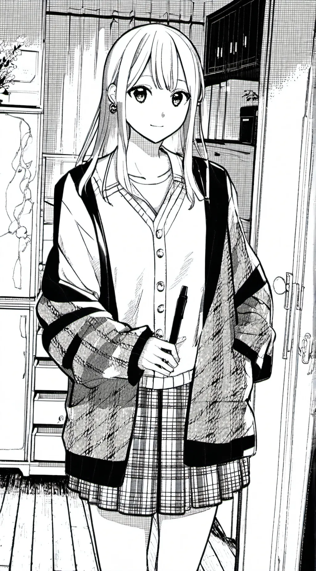 ai character: Lila background