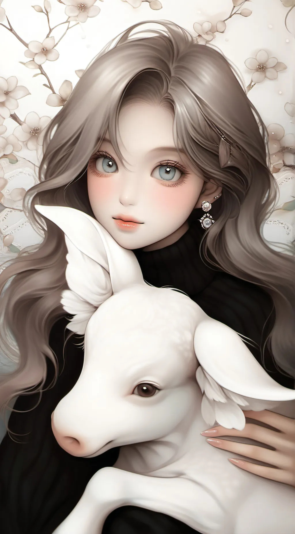 ai character: gossip girl background