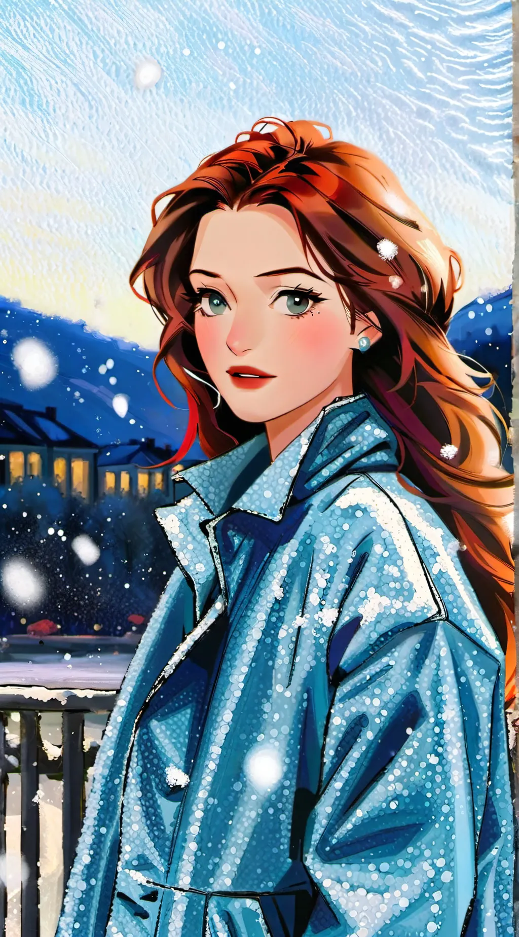 ai character: Lenna Kingston background