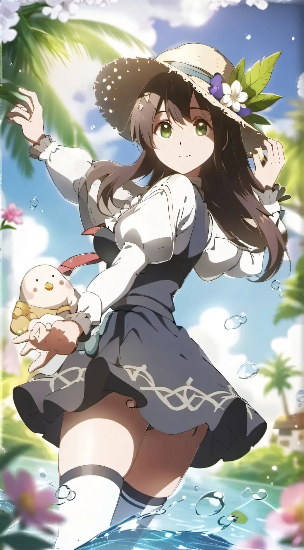 ai character: (angelika) background