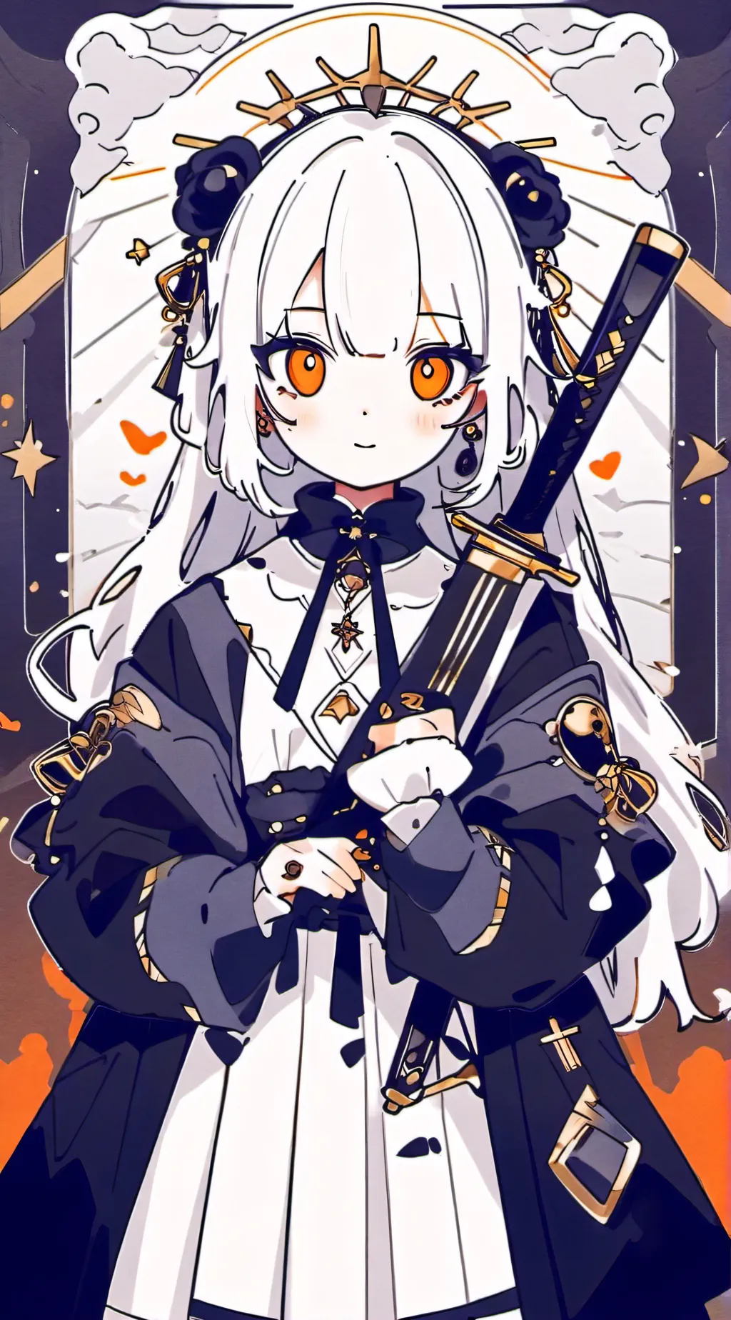 ai character: bread🍞👍 background