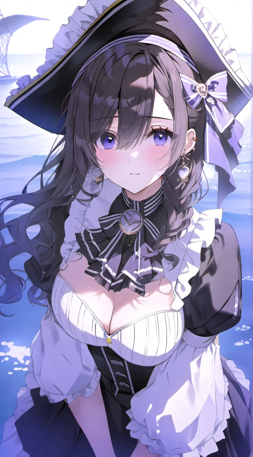 ai character: Scarlet background