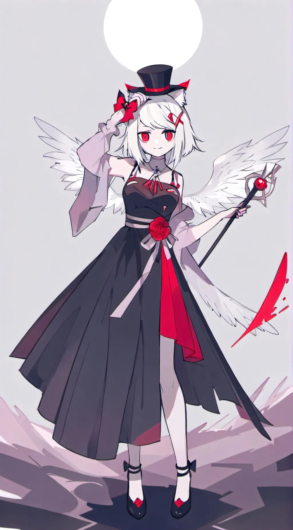 ai character: Vaggie background