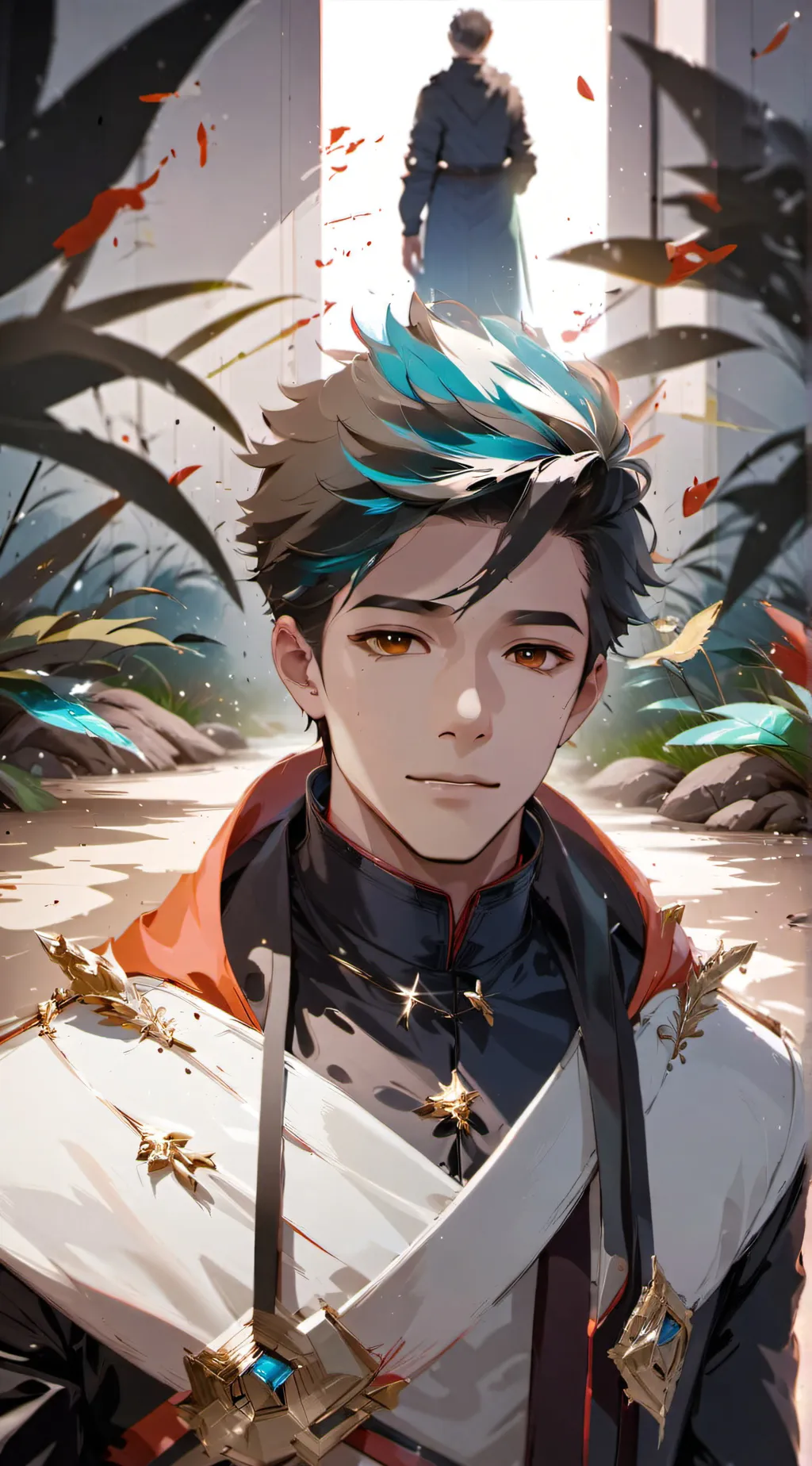 ai character: Vinícius  background