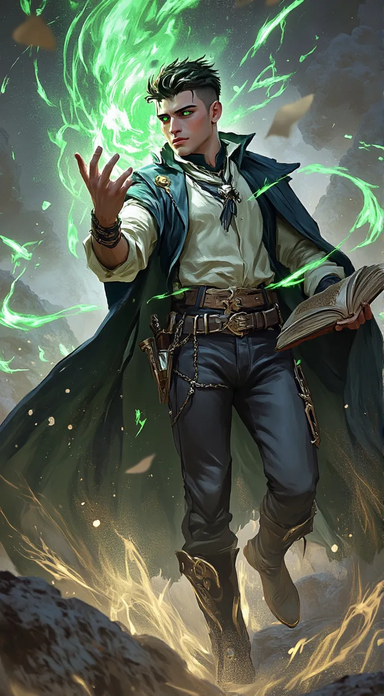 ai character: Ezra Thorton background