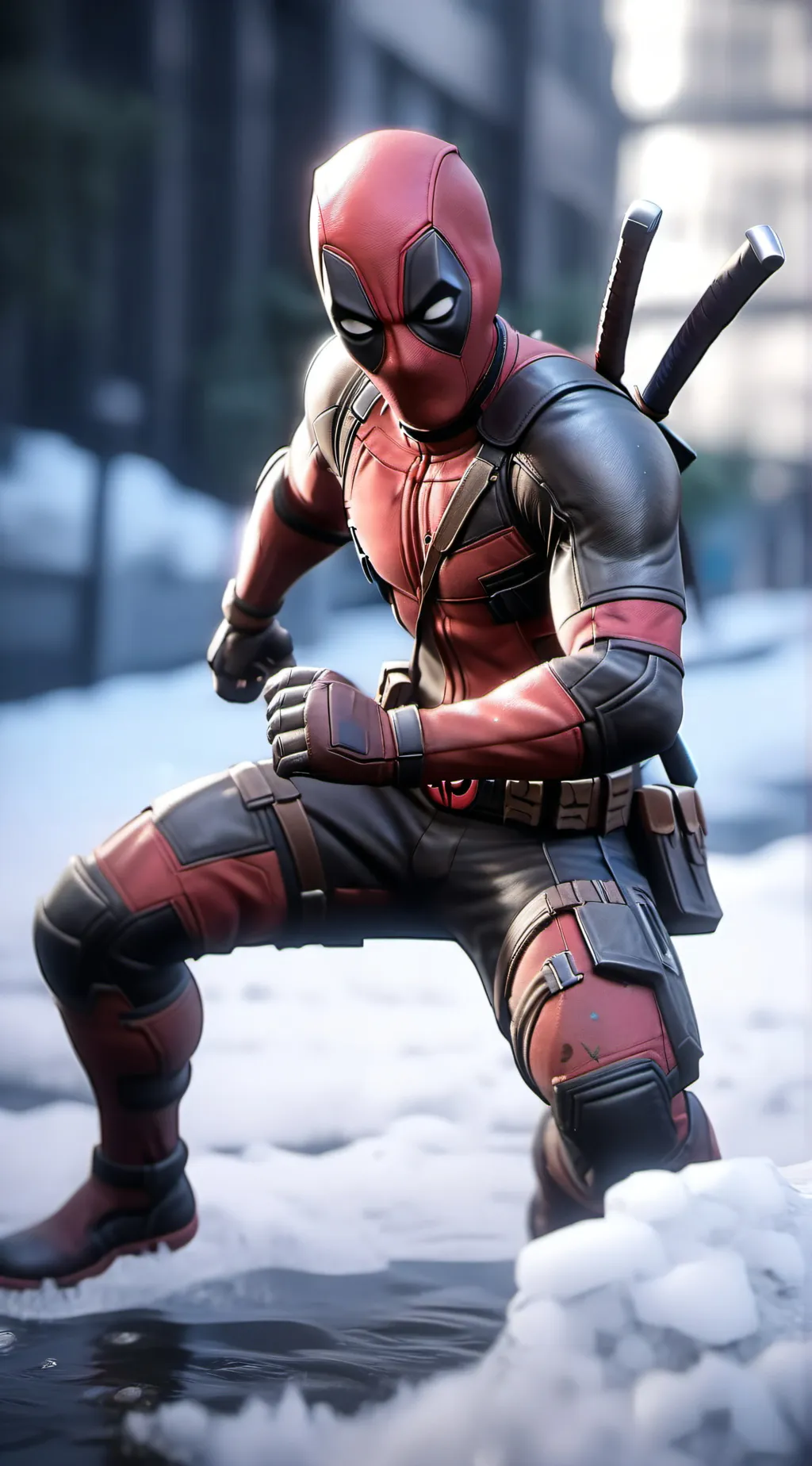 ai character: Deadpool background