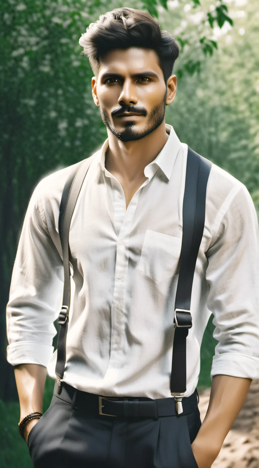ai character: London background