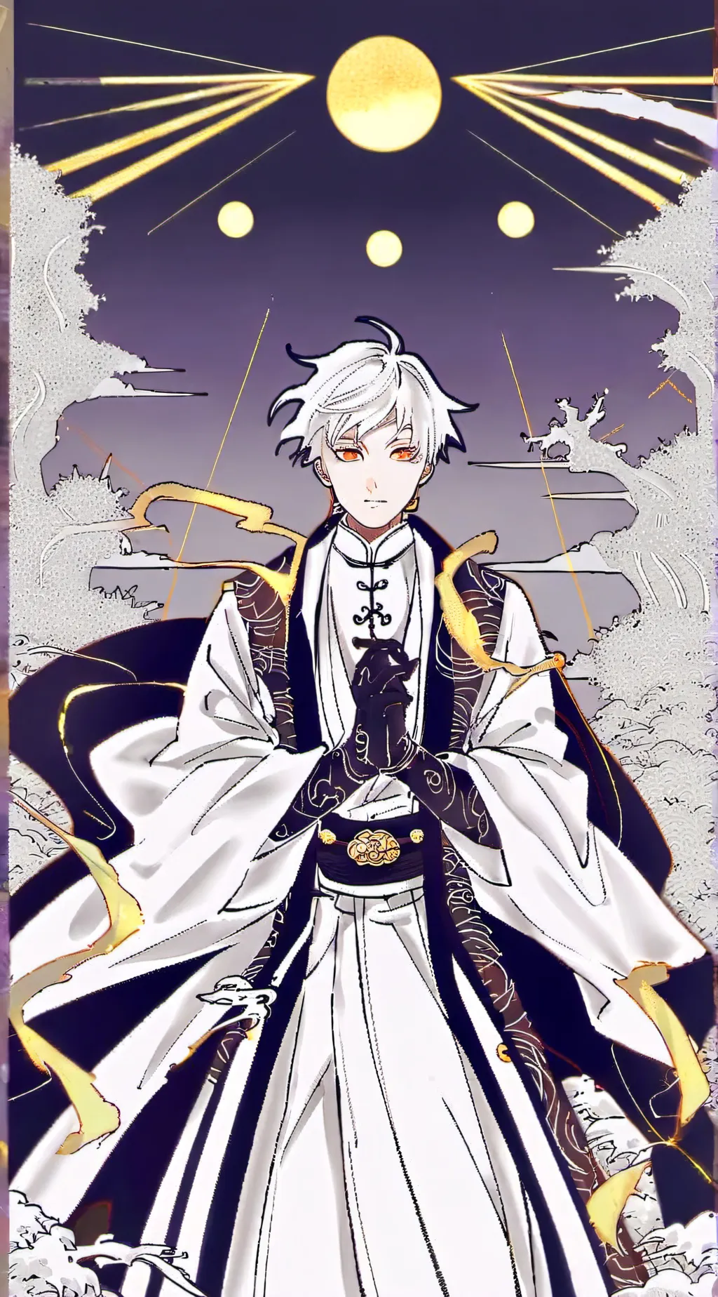 ai character: Gojo  background