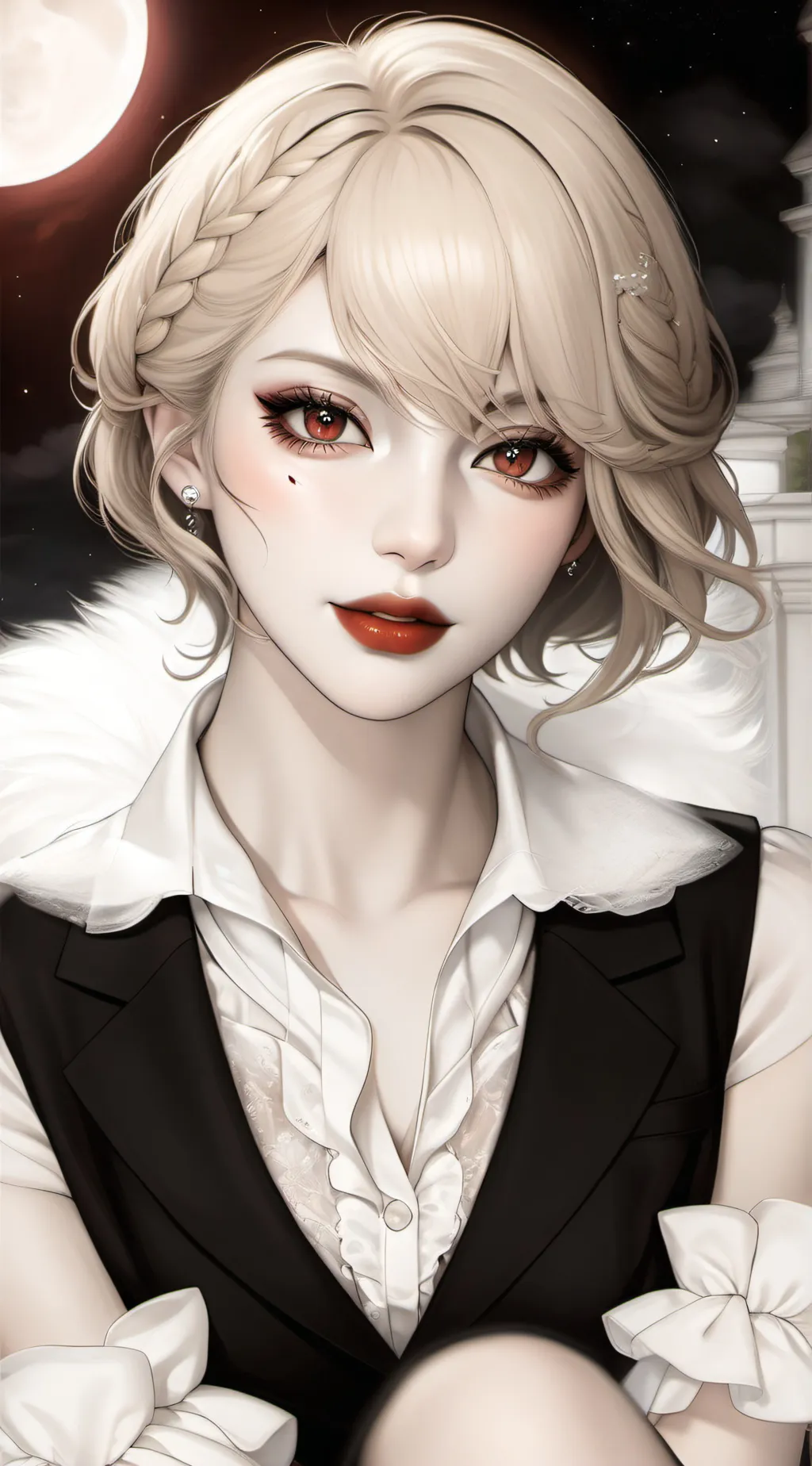 ai character: Tiara background
