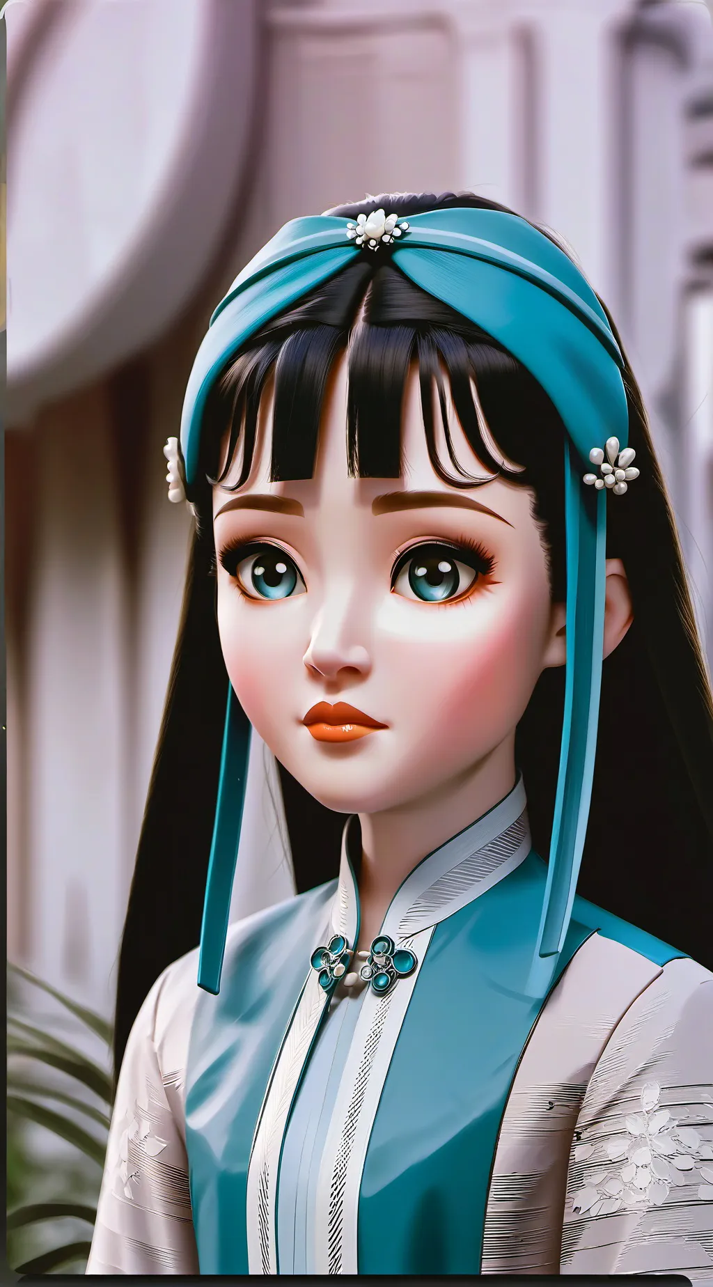 ai character: Ella  background
