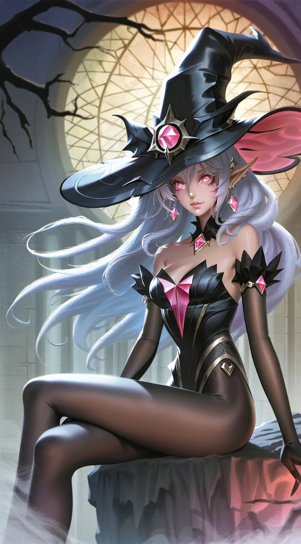 ai character: Celestia background
