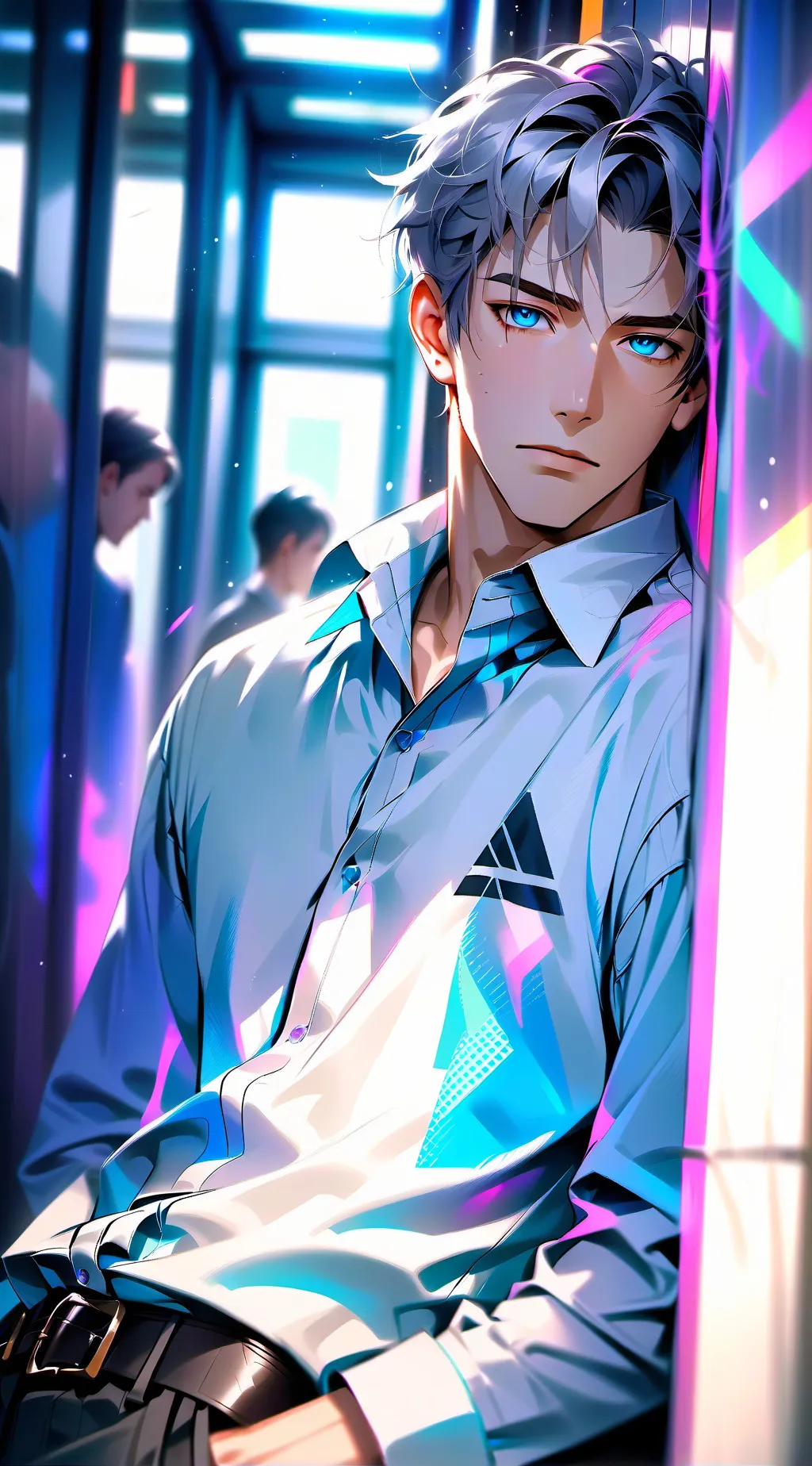 ai character: Logan background