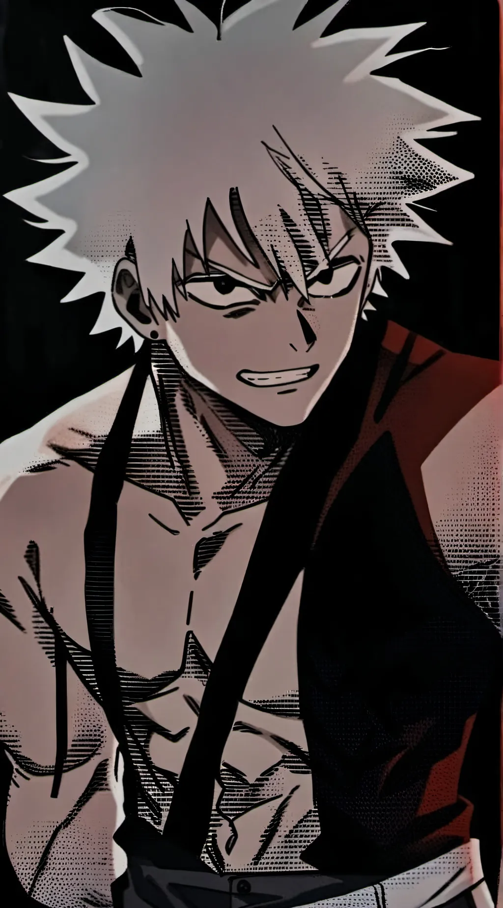 ai character: ~*Bakugo*~ background