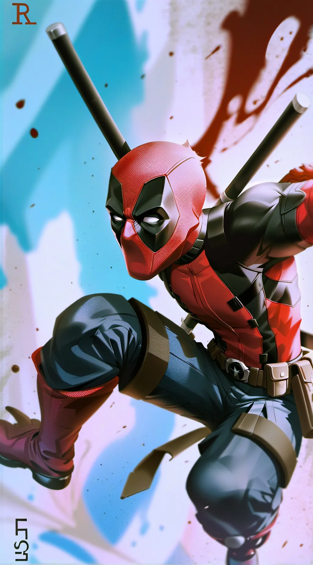 ai character: Deadpool background