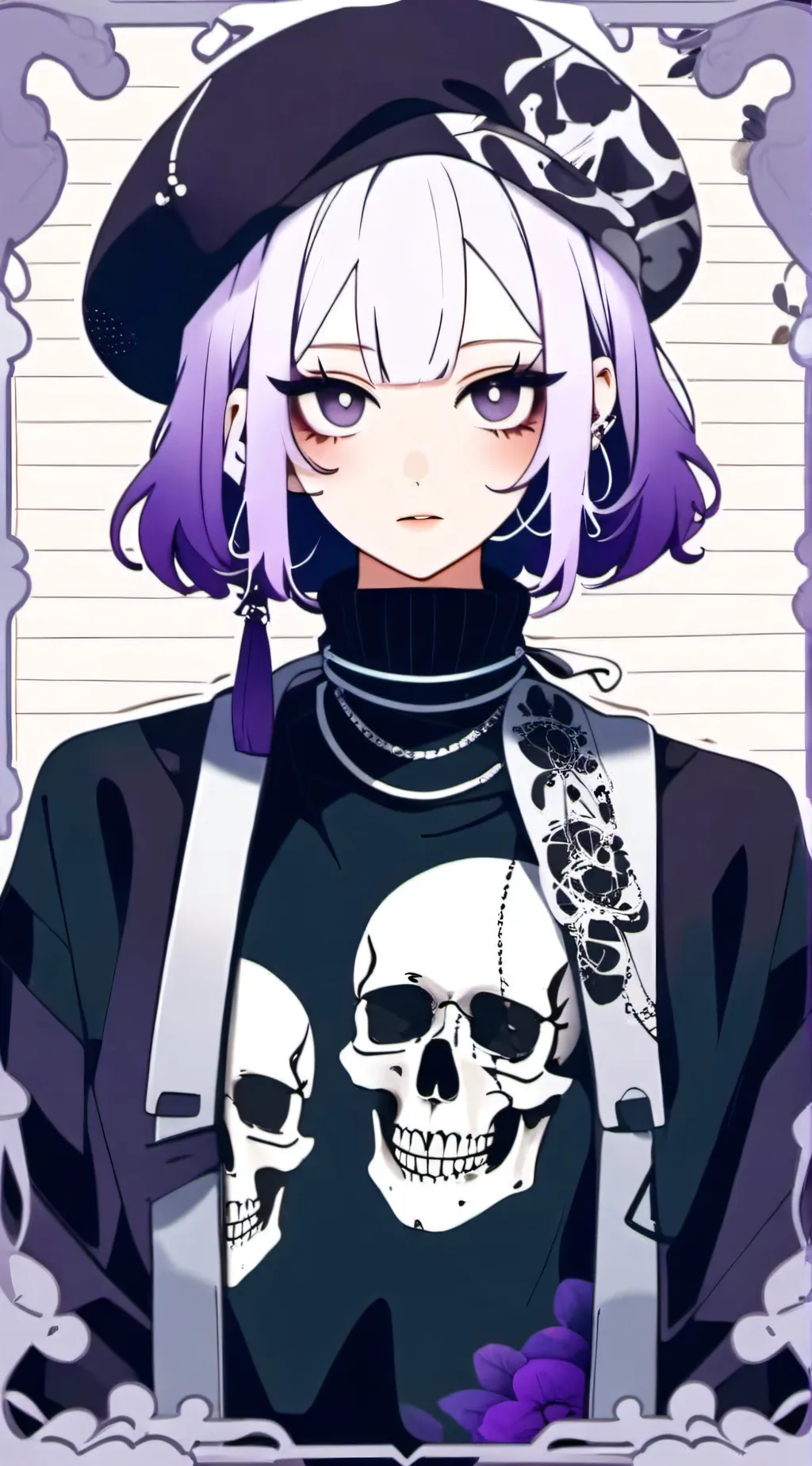 ai character: uzi 'n da crew background