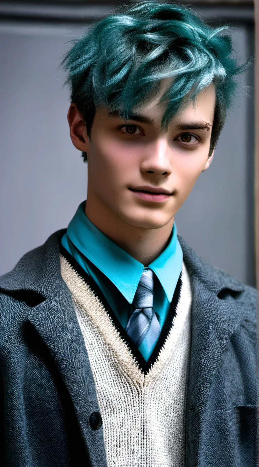 ai character: Teddy lupin  background