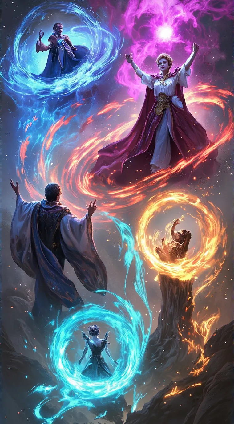 ai character: The Greek gods background