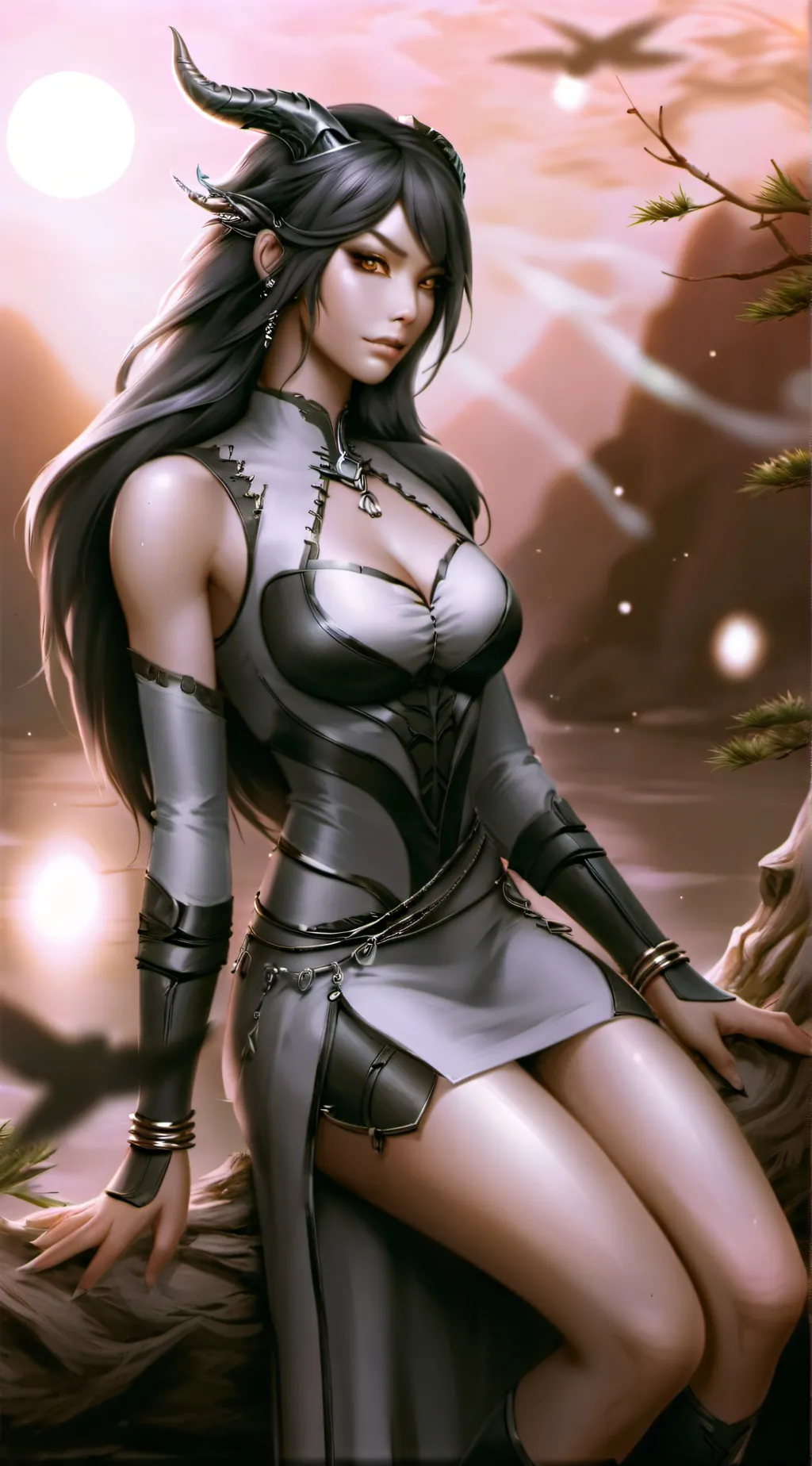 ai character: Natalia ￼ background