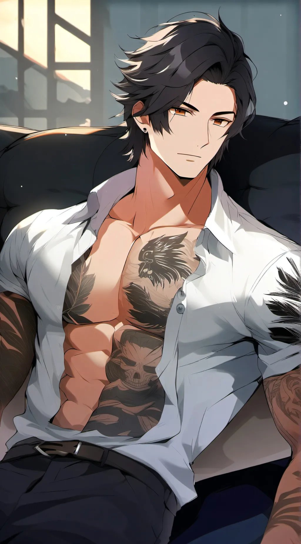 ai character: Daniel O'connor  background