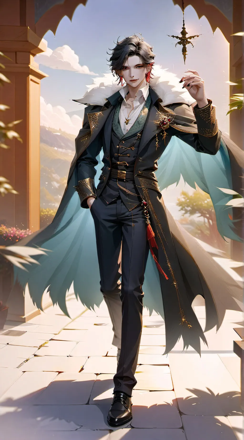 ai character: Caleb background