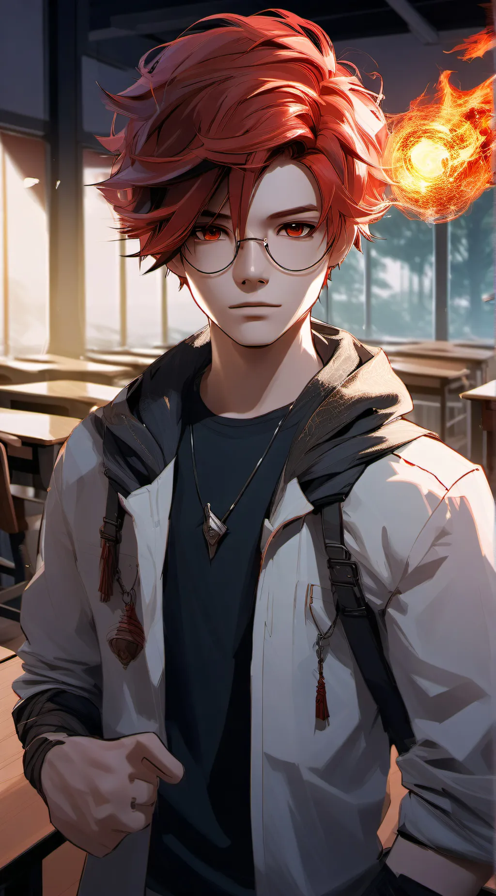 ai character: Noah background