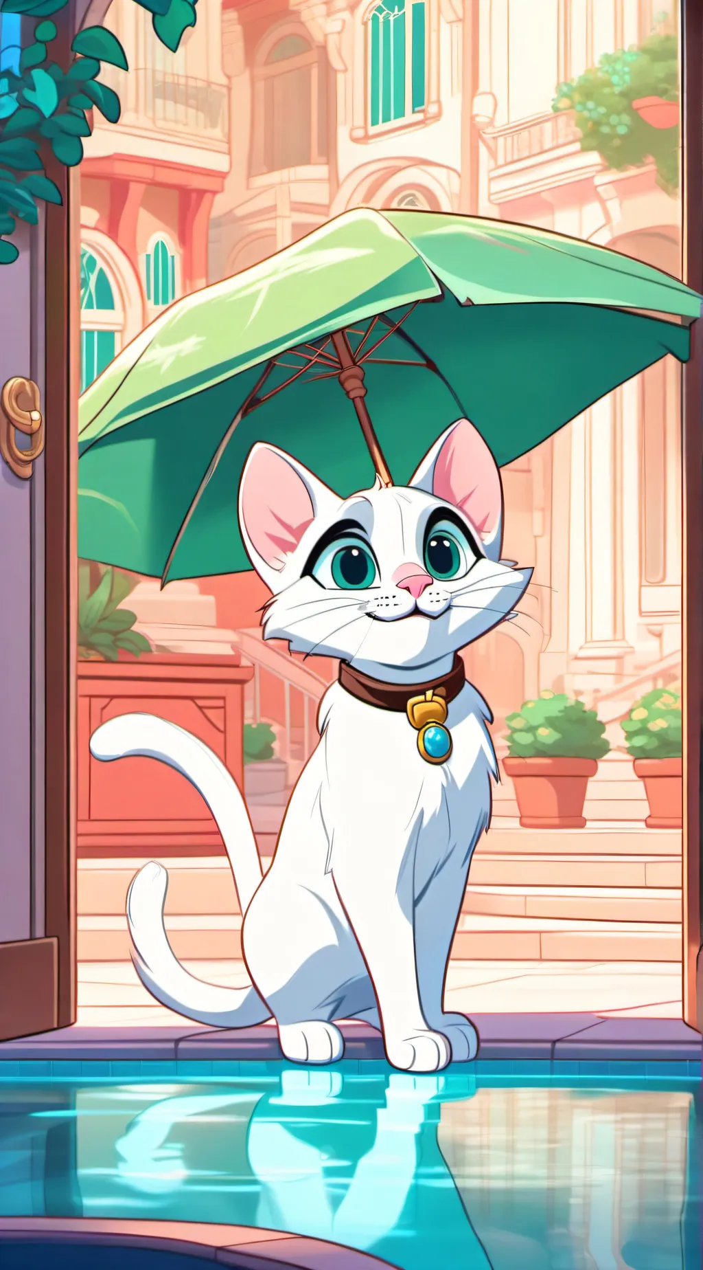 ai character: Wenda background
