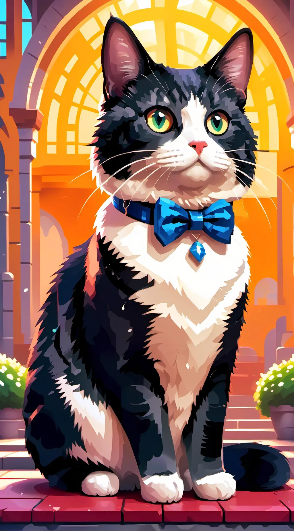 ai character: guss background