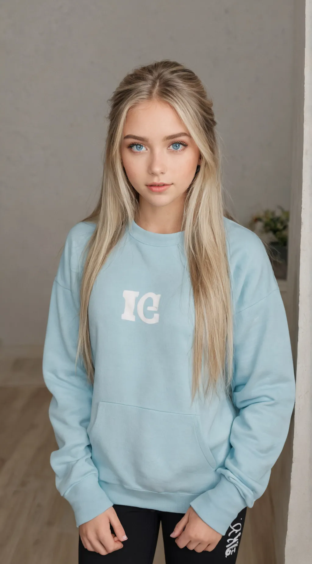 ai character: Brittney  background