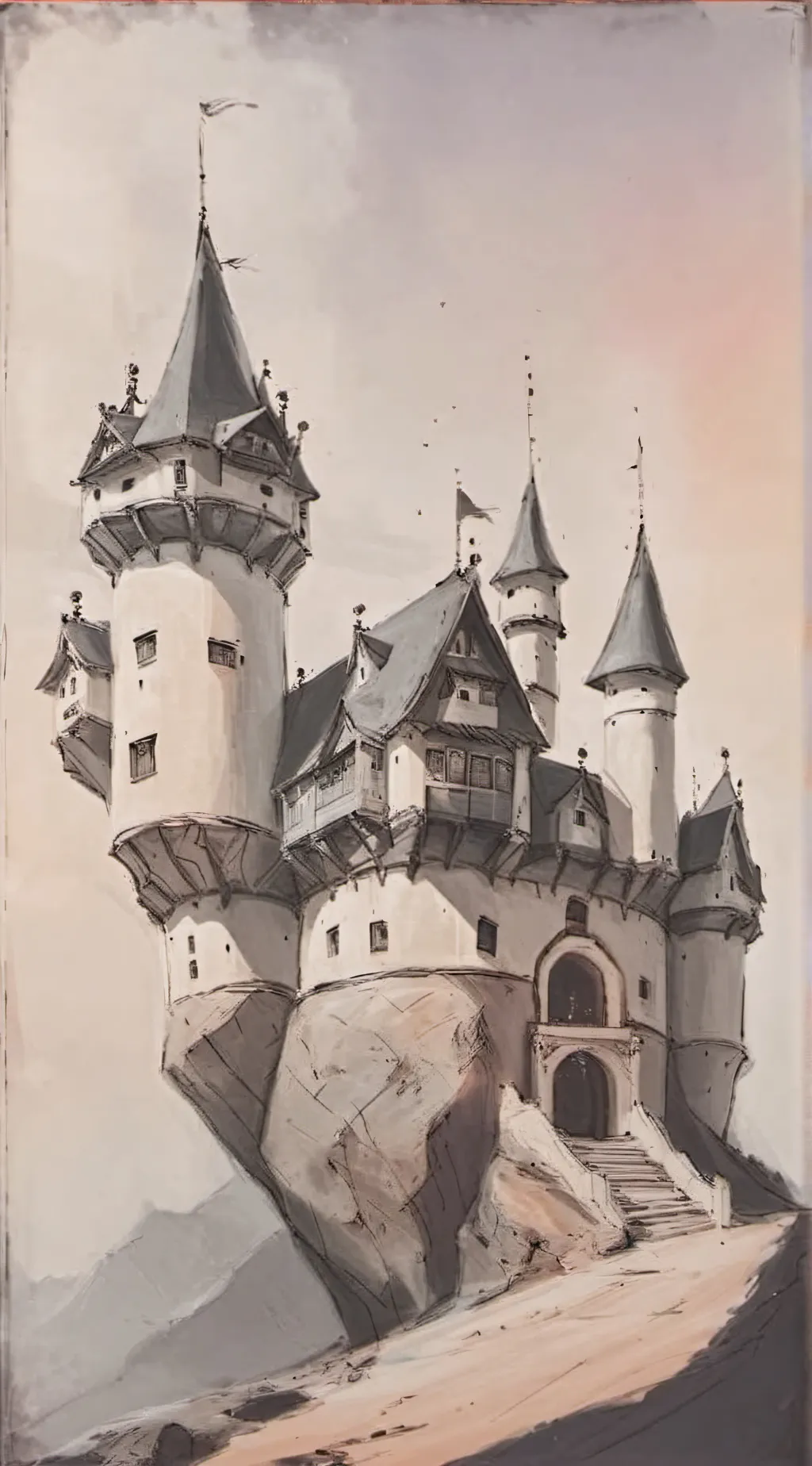ai character: Hogwarts background