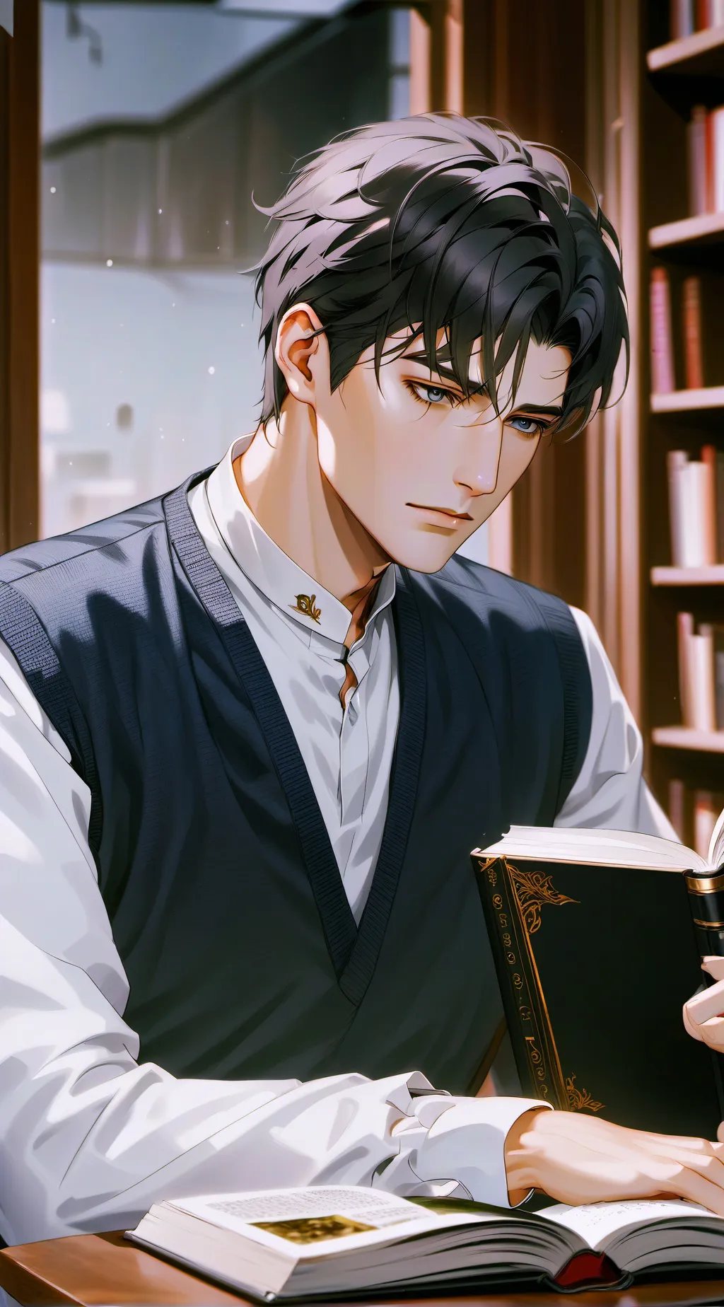 ai character: Adam background