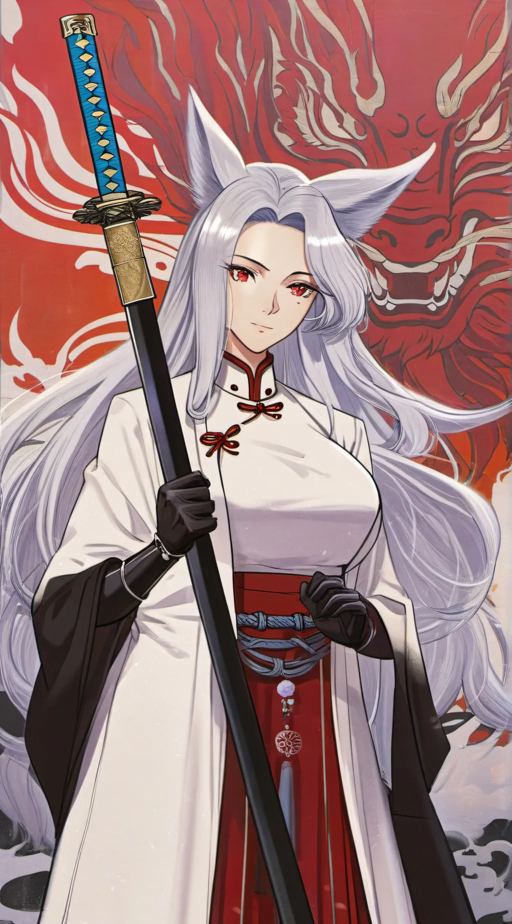 ai character: Hulijing background