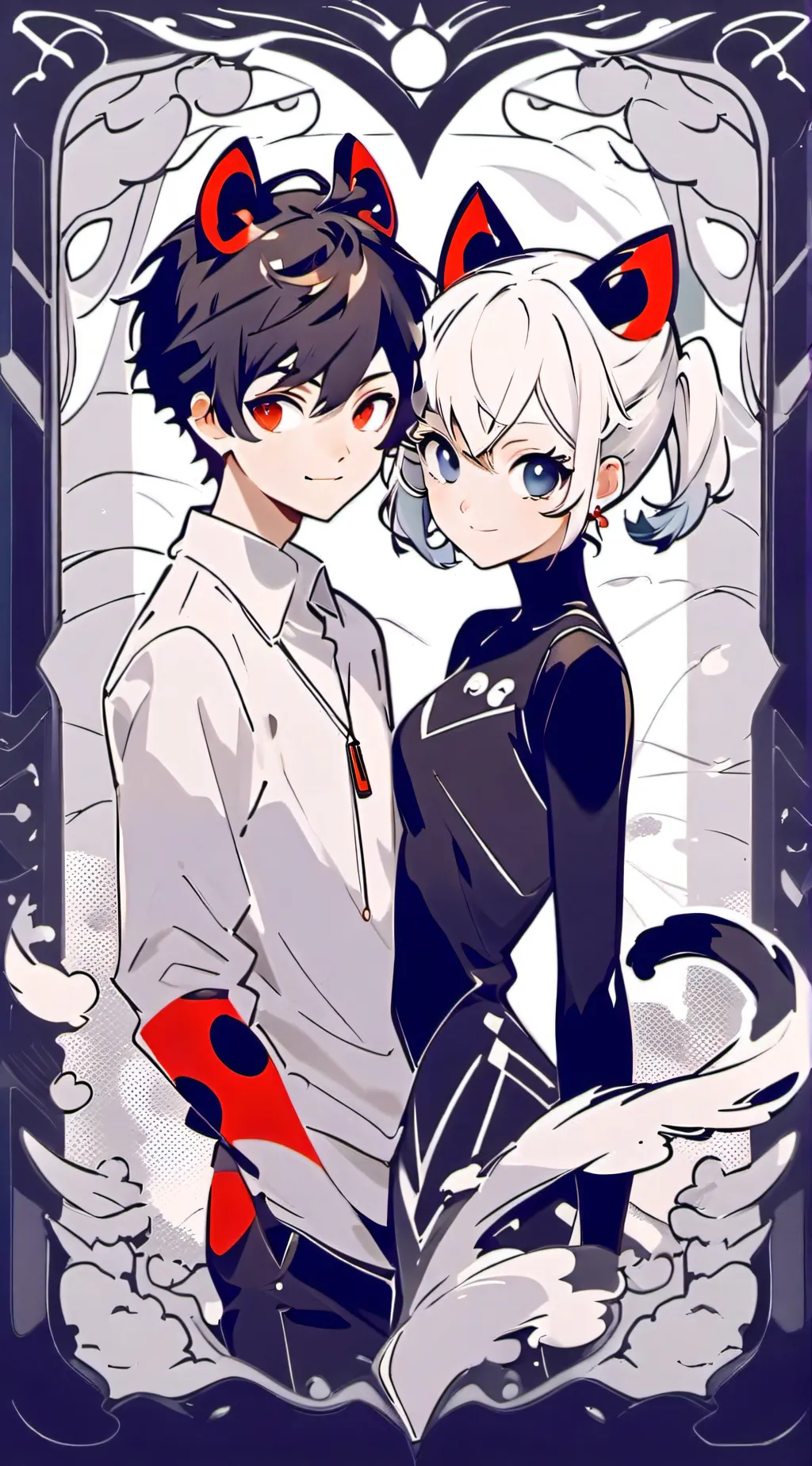 ai character: miraculous background