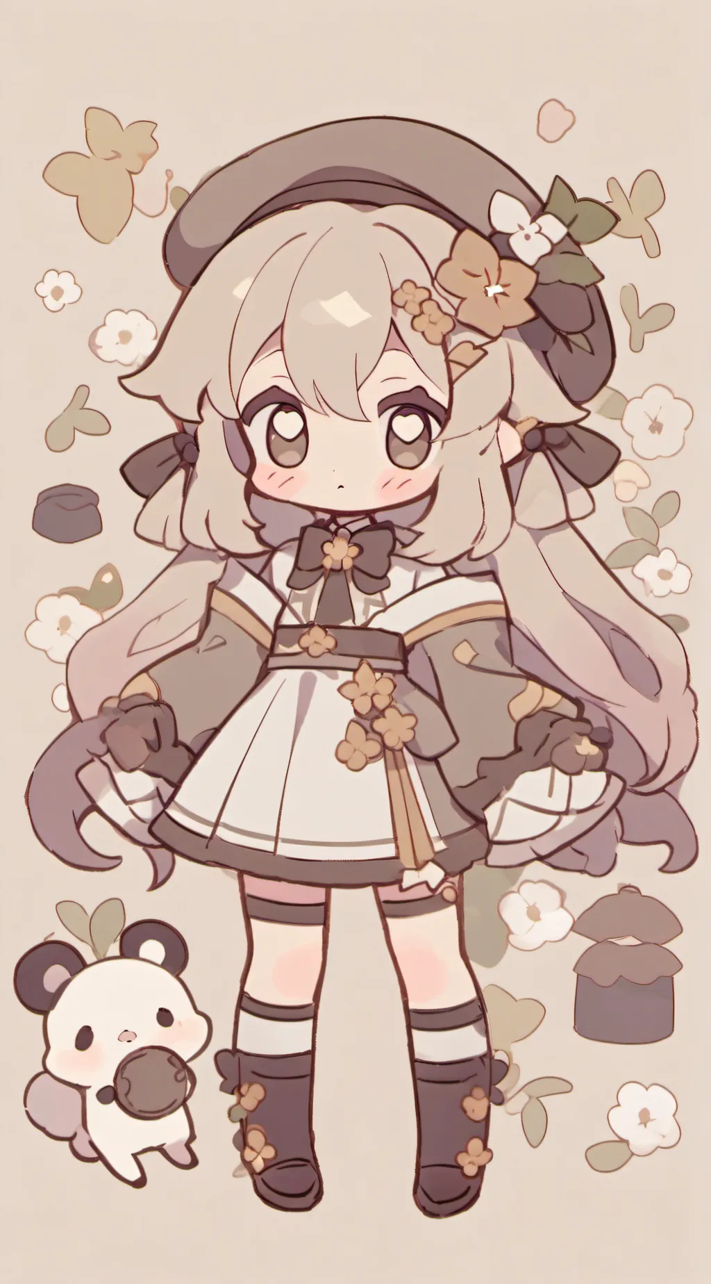 ai character: : 3 background