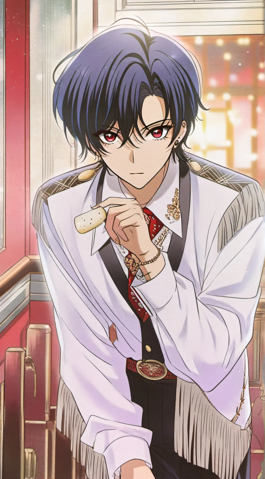 ai character: Tama the vamp background
