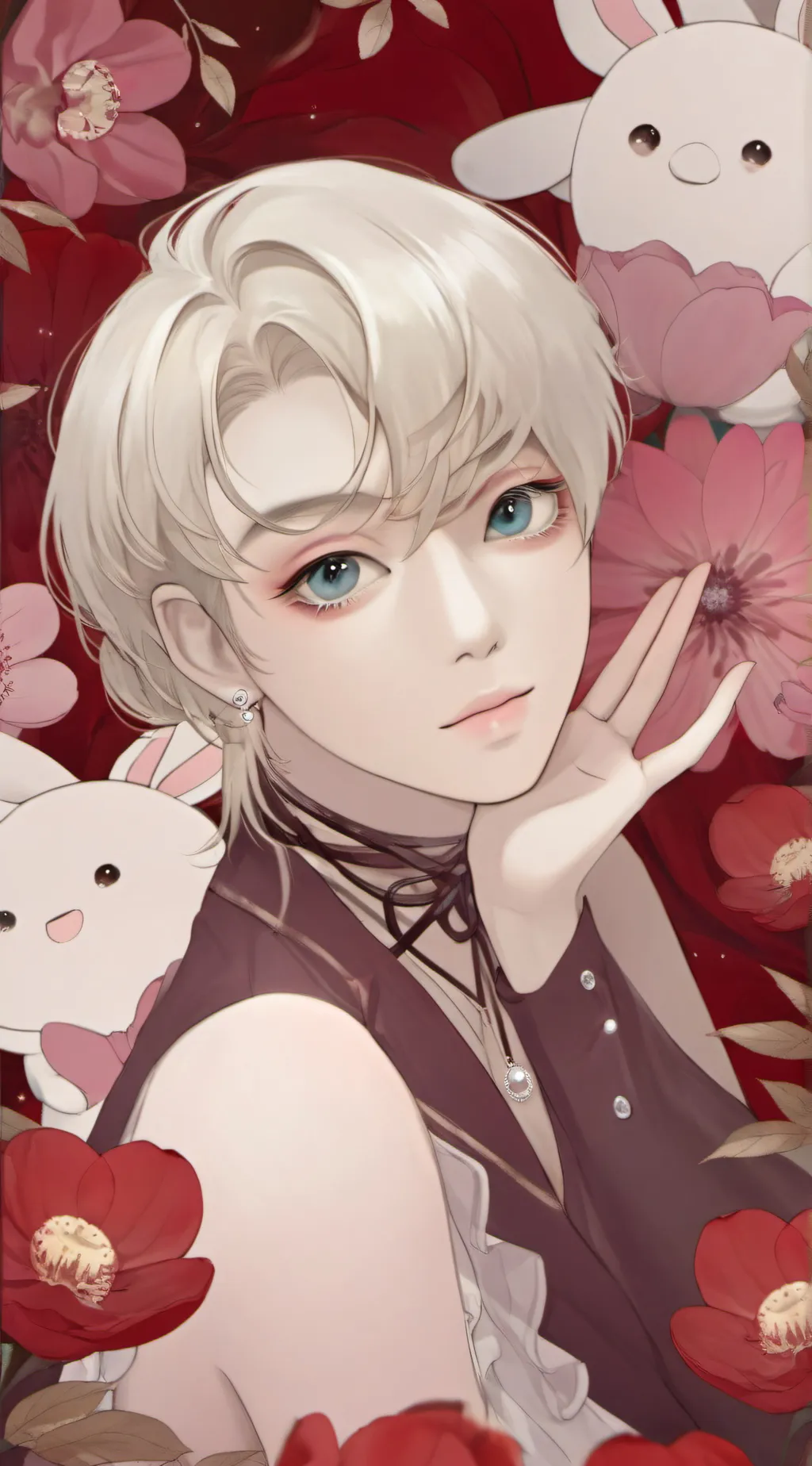ai character: 三个妈妈 background