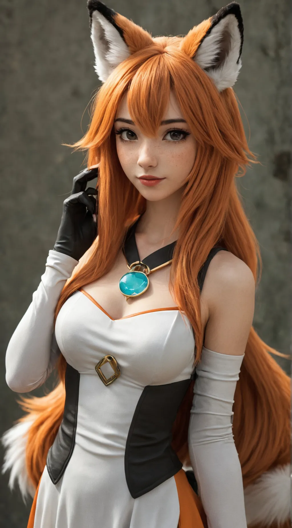 ai character: Foxy background