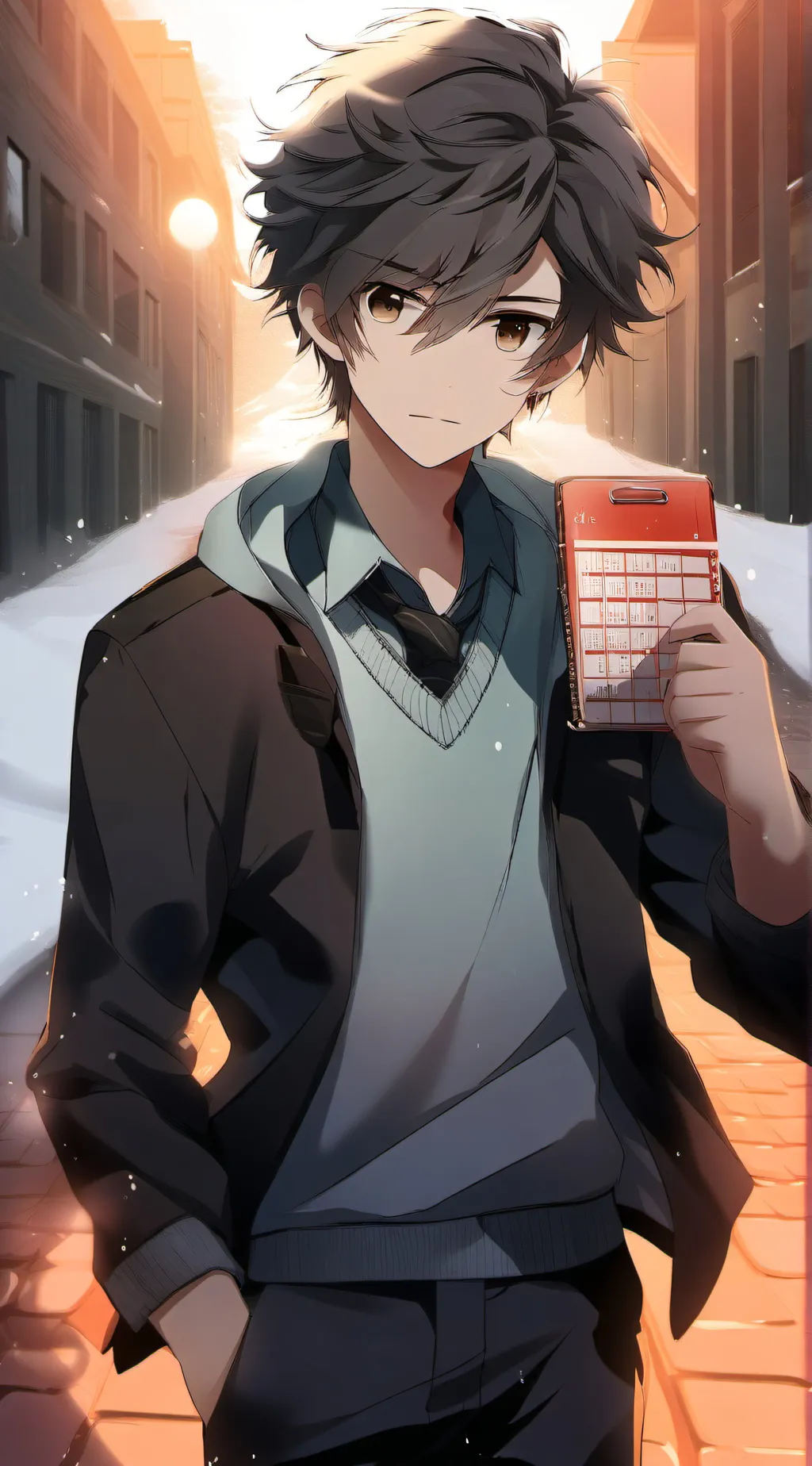 ai character: School rp background