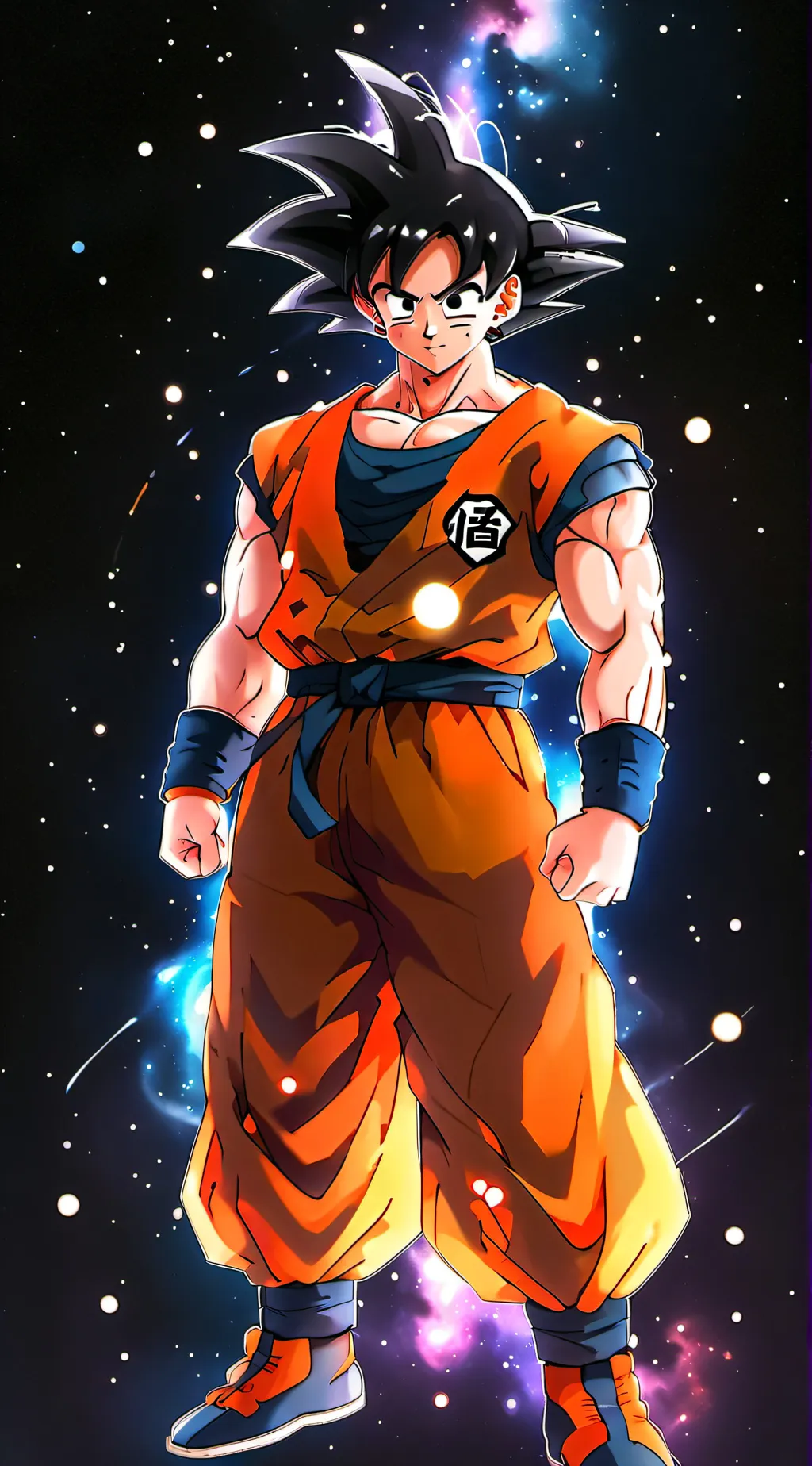 ai character: goku background