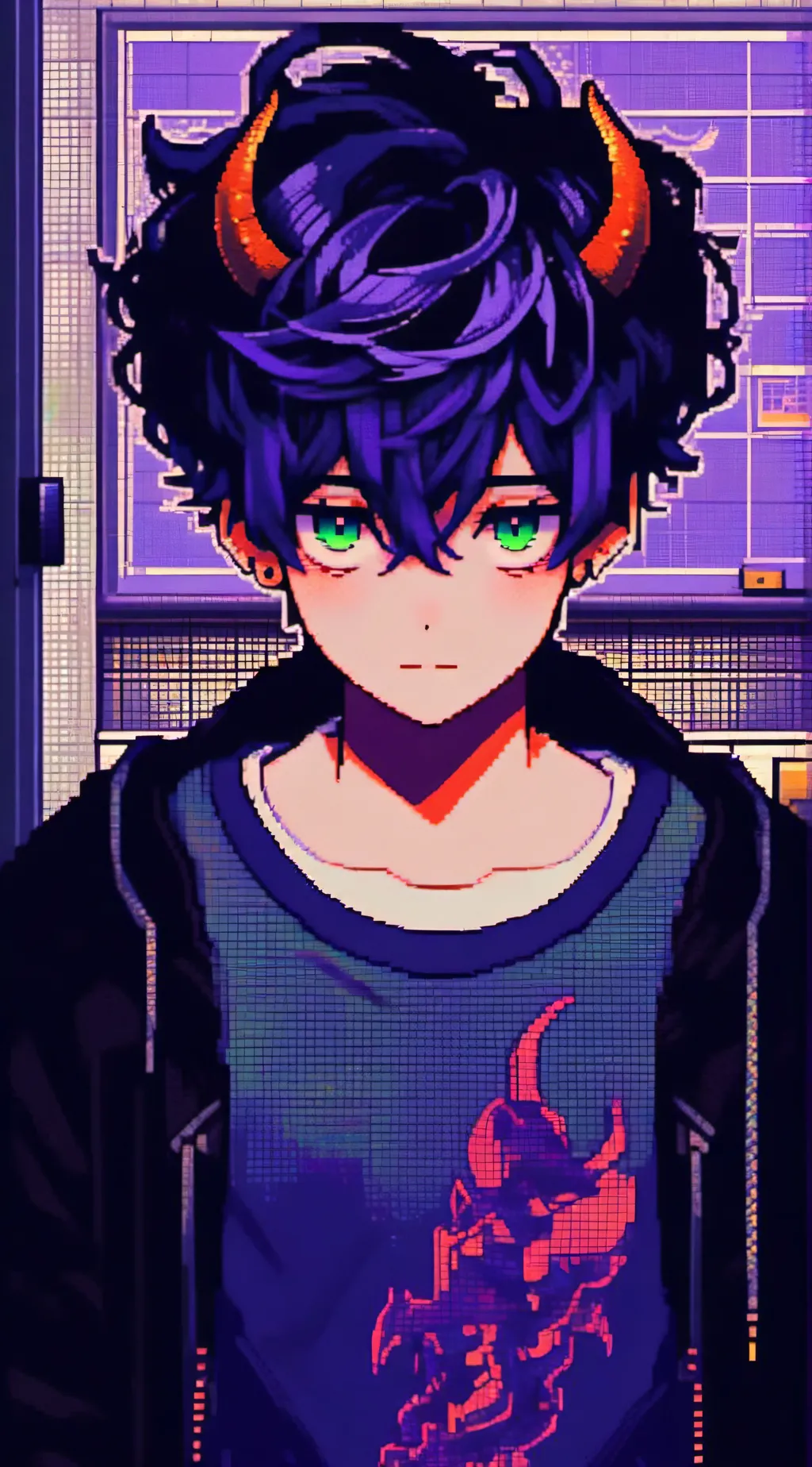 ai character: hype background