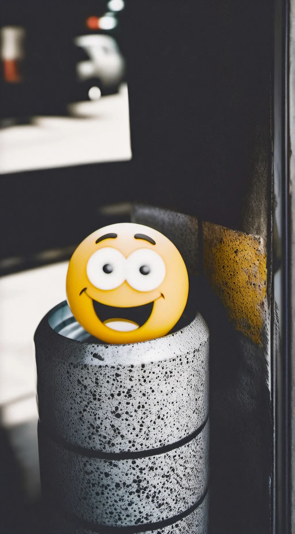 ai character: Emoji talking background