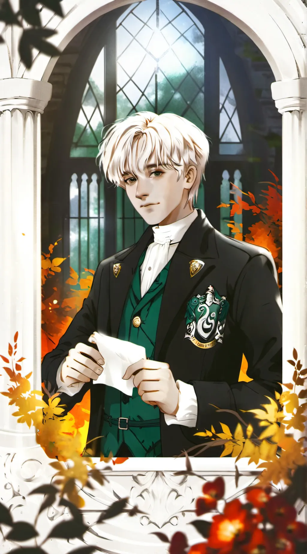 ai character: Draco Malfoy background