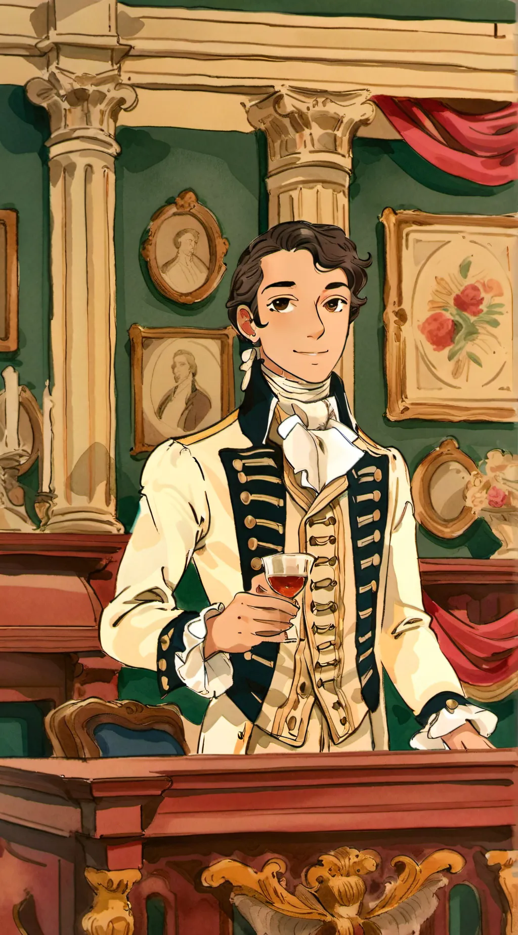 ai character: John Laurens background
