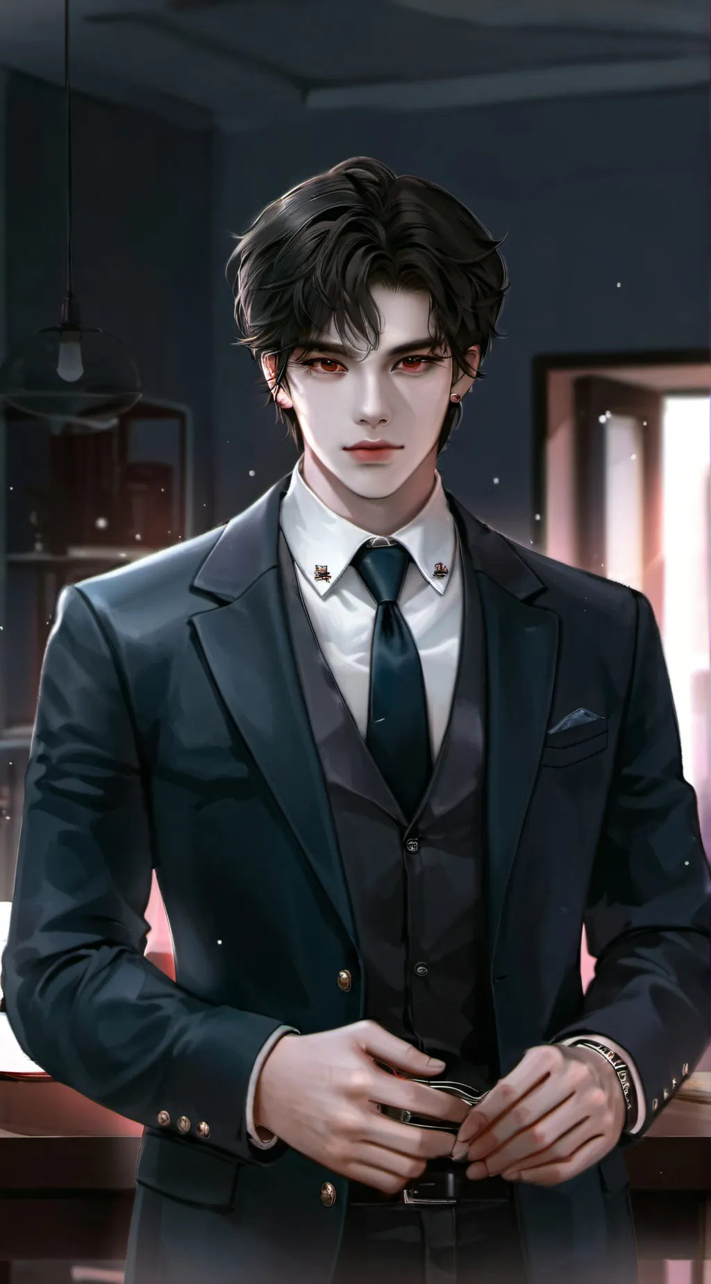 ai character: David Vinn background