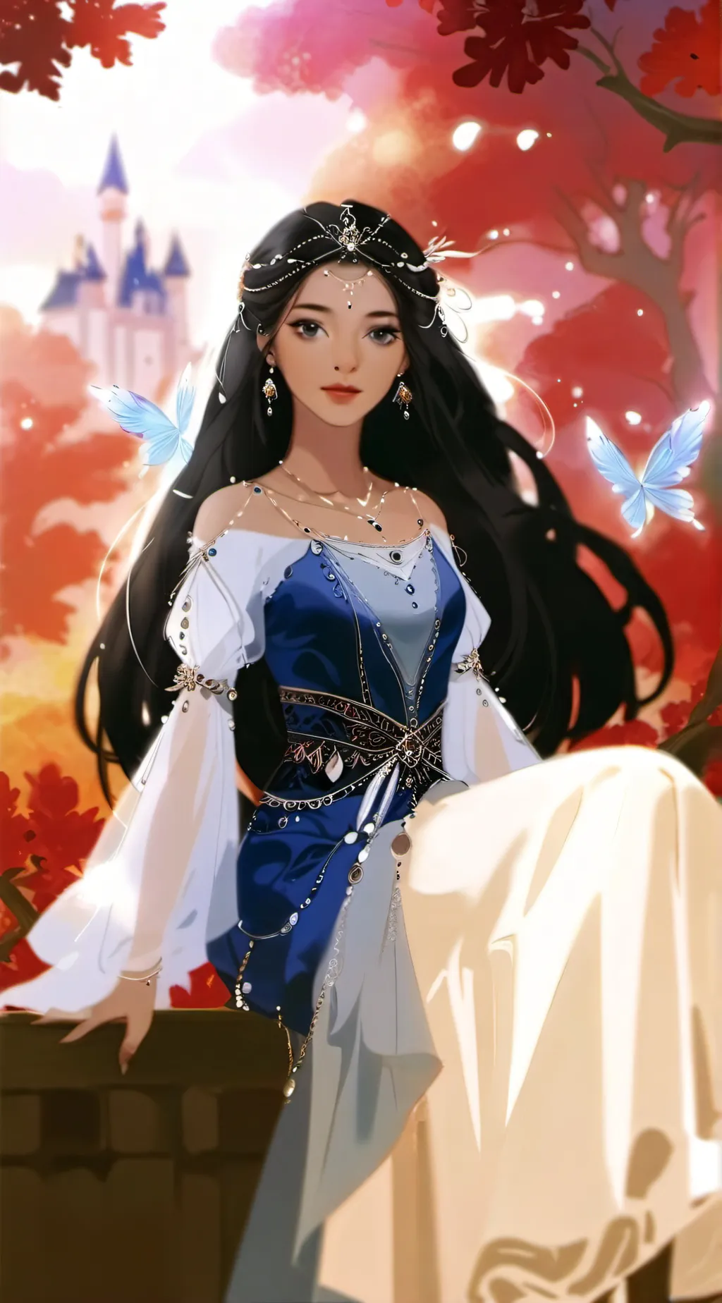 ai character: Alvilda  background
