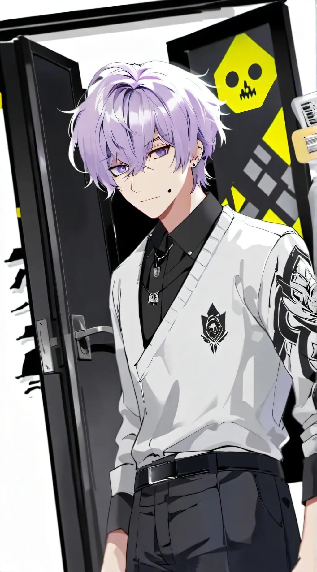 ai character: Demon slayer background