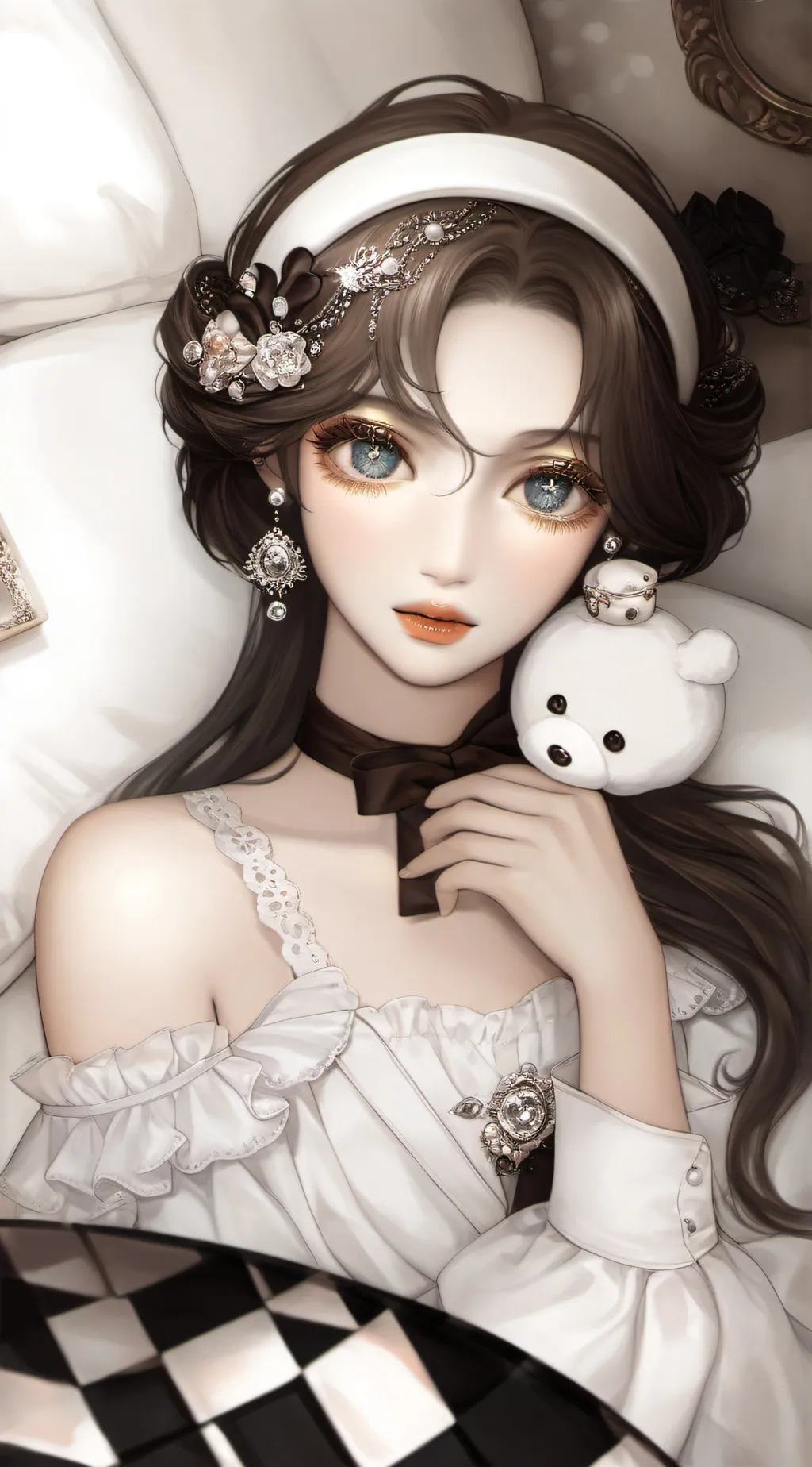 ai character: Luna  background
